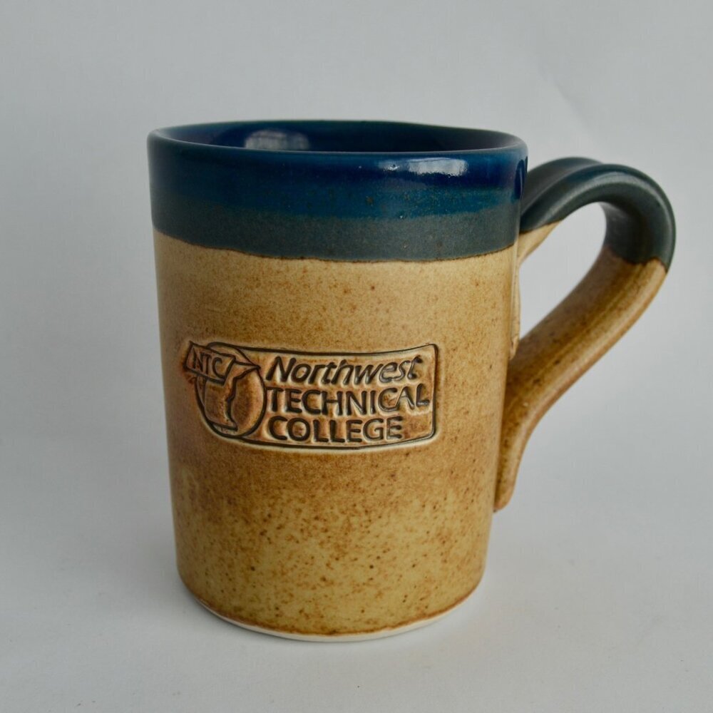 Northwest Technical College NTC Cold Mountain Pottery 2001 Coffee Mug